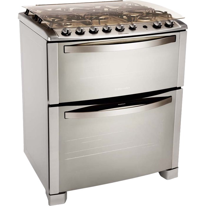 ELECTROLUX 76DXR COCINA GAS DOBLE HORNO 76CM (4159)