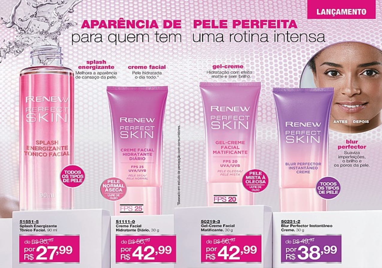 Avon Renew Blur Perfector Instantâneo Creme 30g