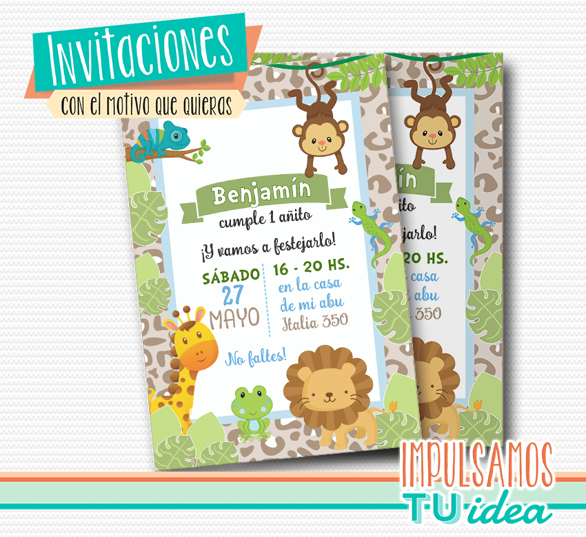 Animales De La Selva Invitacion Animales Imprimible Animales De La Selva Invitacion Animales Imprimible