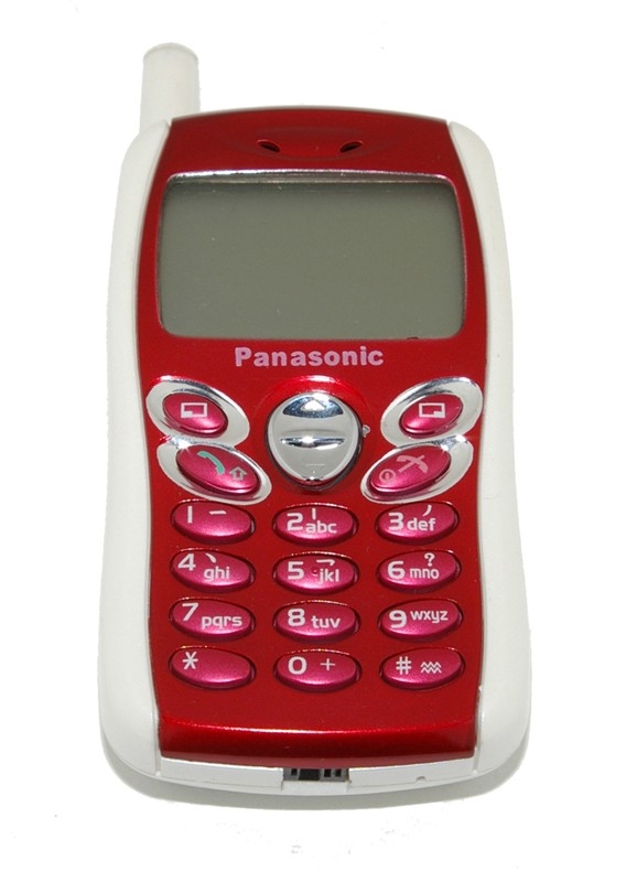 MINI CELULAR PANASONIC GD55, SMS, EMS, Vibração; toques polifônicos