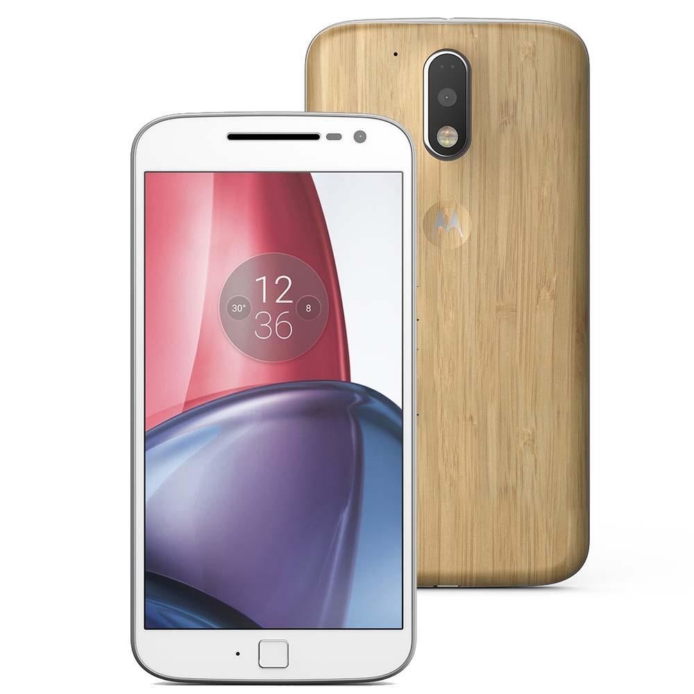 Smartphone Motorola Moto G4 Plus XT1640 Bambu com 32GB, Tela de 5.5