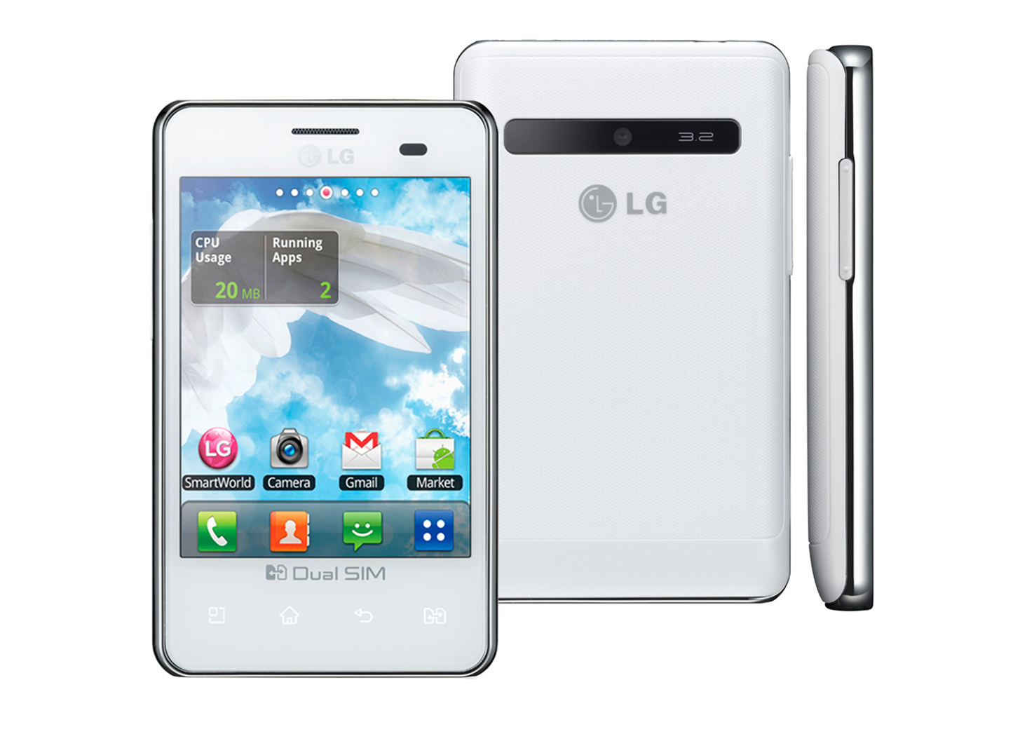 Celular Desbloqueado LG Optimus L3 Dual E405 - Seu smartphone para o dia a dia