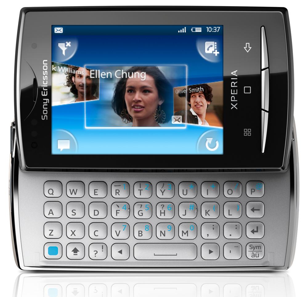 CELULAR Sony Ericsson Xperia X10 mini pro U20 Teclado QWERTY Retrátil,  Bluetooth, WiFi, GPS, Quad-Band 850/900/1800/1900