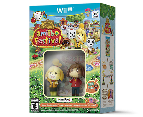 Animal Crossing Amiibo Festival Wii U Incluye Juego Y Dos Amiibos