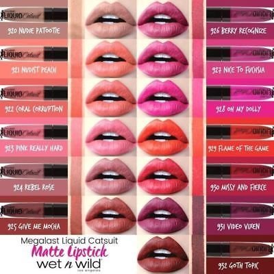 wet n wild megalast liquid catsuit lipstick