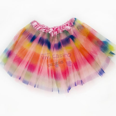 saia tutu com brilho