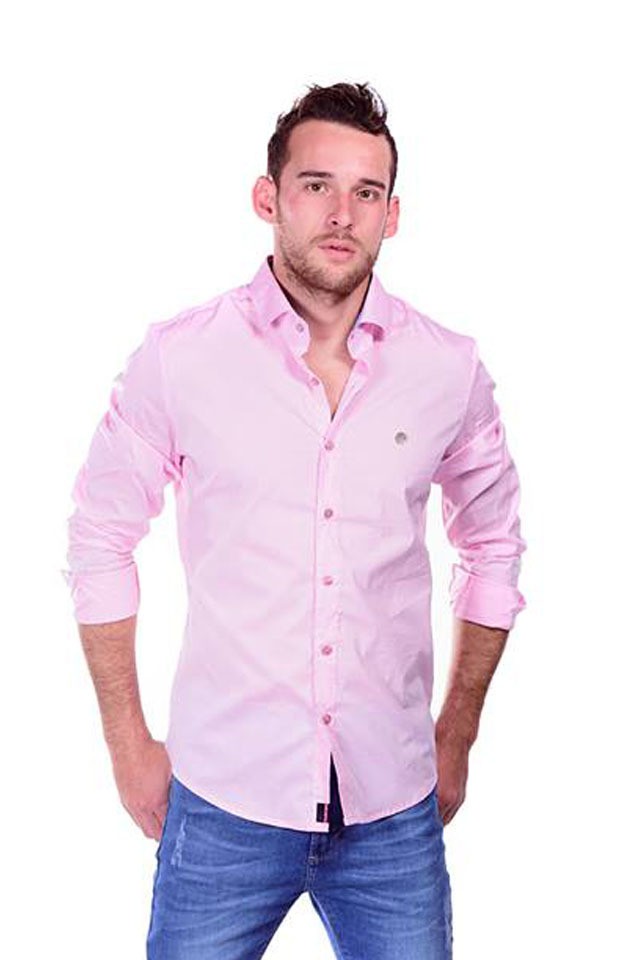 camisas entalladas hombre
