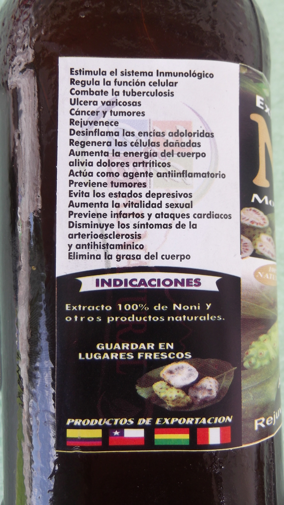 Extracto De Noni X 500 Ml - Producto Peruano Natural