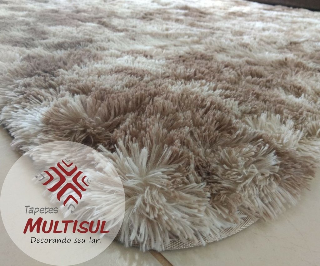 Tapete Peludo Sala Quarto Mesclado Bege Castor 3 00 X 3 00 Metros Tapete Peludo Sala Quarto Mesclado Bege Castor 3 00 X 3 00 Metros