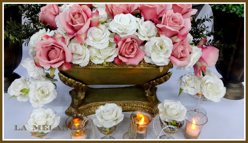 ALQUILER CENTROS DE MESA Y FLOREROS PARA EVENTOS