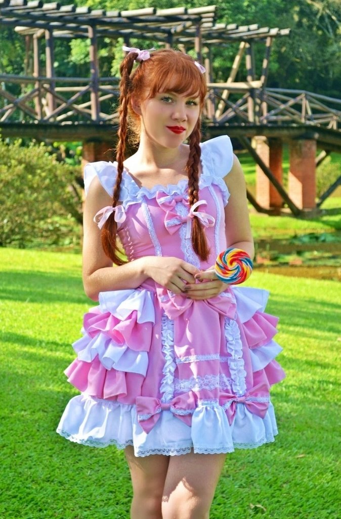 vestido caipira chic