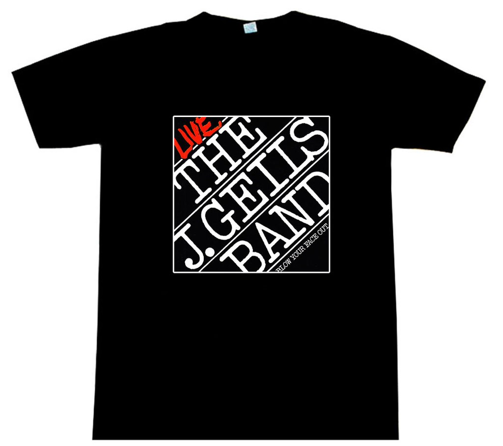 the j. geils band t shirt the j. geils band t shirt
