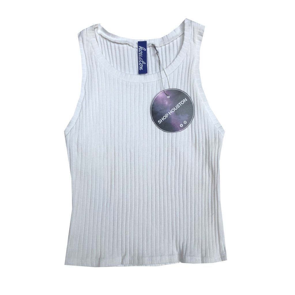 remera musculosa blanca