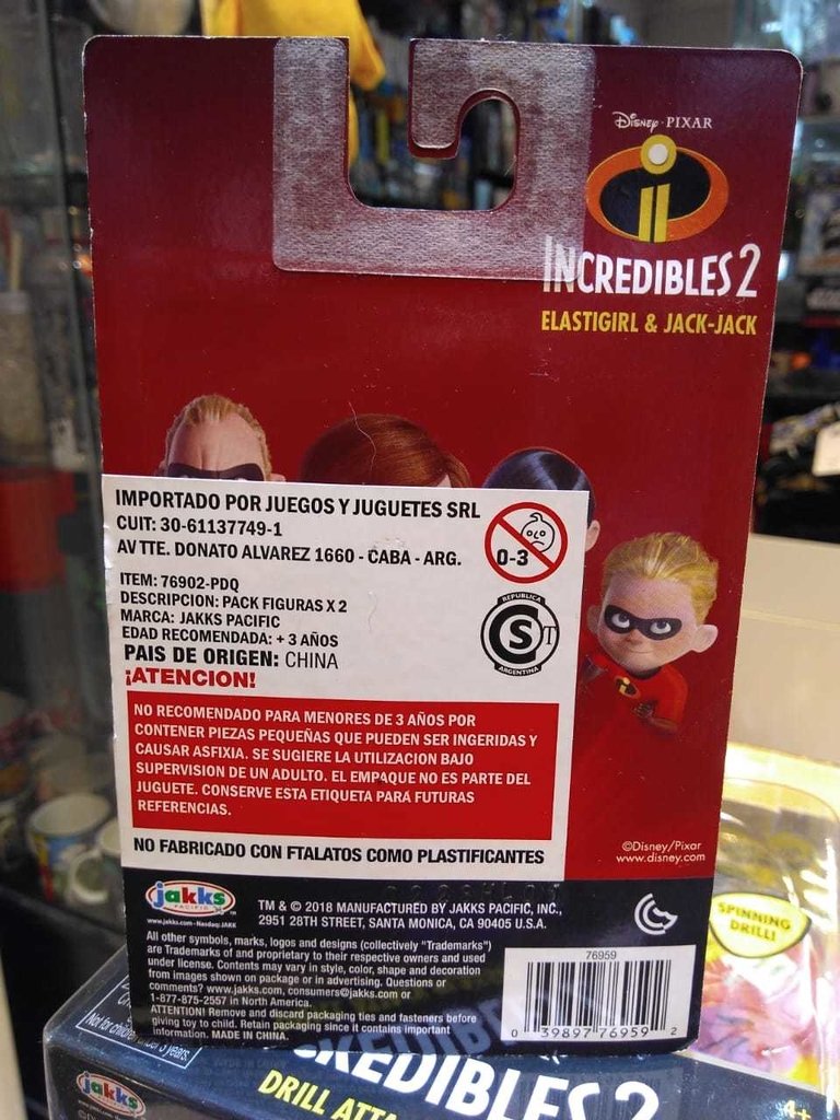 2 Jack Increibles Elastigirlamp; Disney Pixar iOXZkPuT