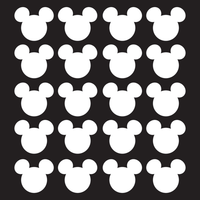 Adesivo de Parede Kit Orelhas Mickey Aparador Kansas ~ Adesivo de Parede Kit Orelhas Mickey