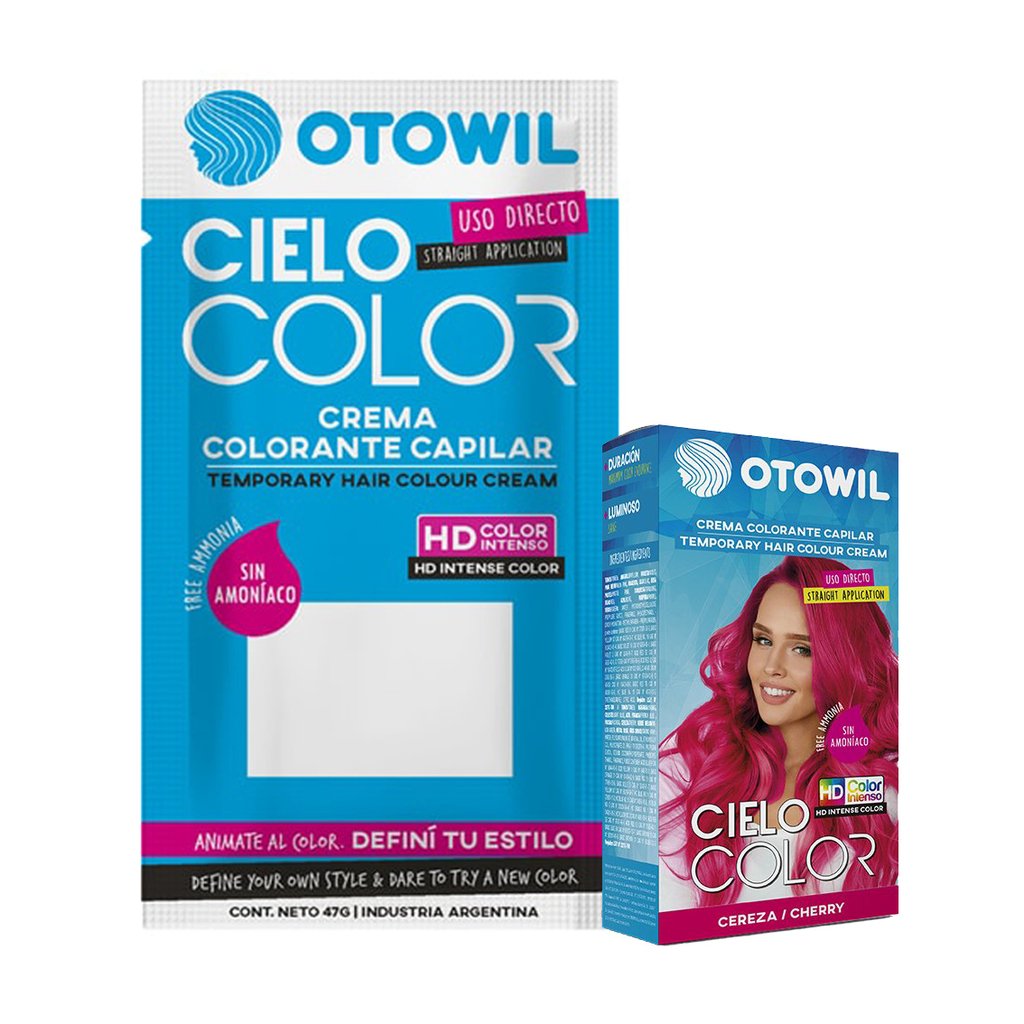 Otowil Crema Colorante Capilar Fantasia Cielo Color X Unidad 47gr