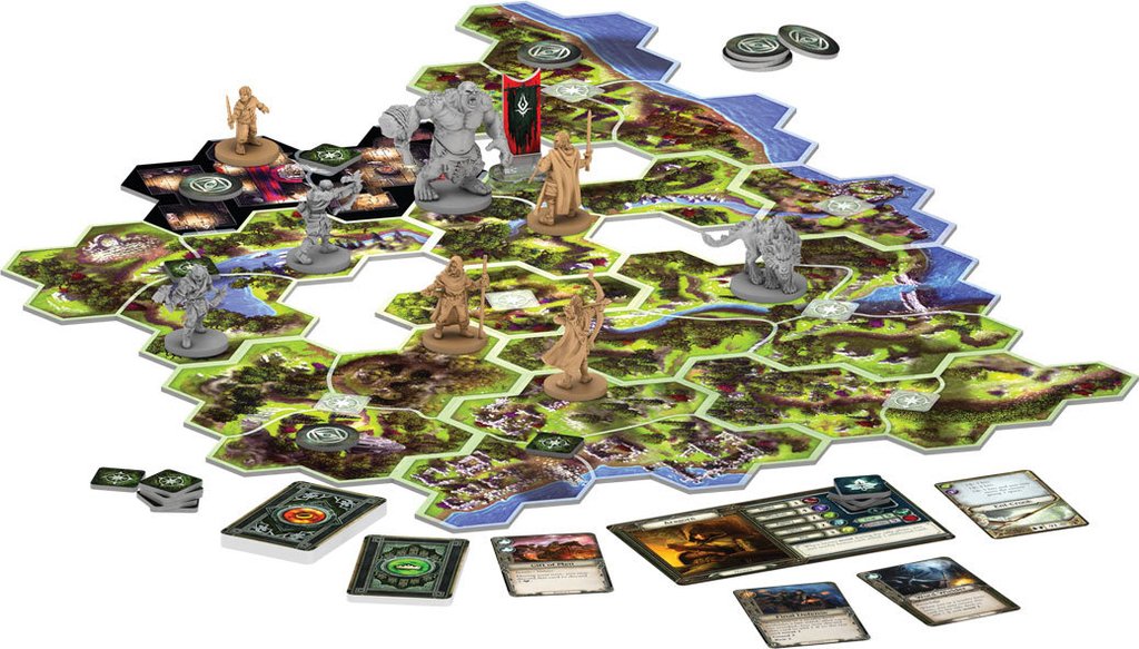 O Senhor dos Anéis: Jornadas na Terra Média - Caixinha Board games