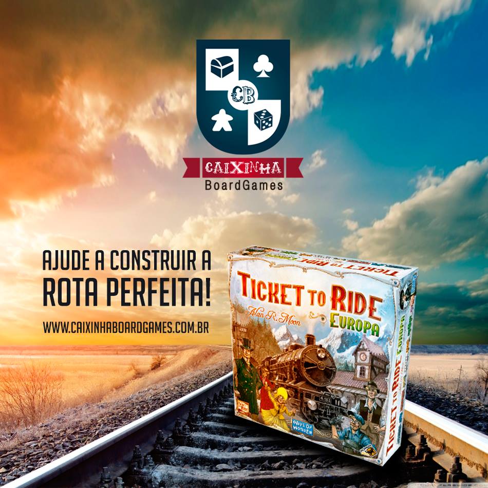 Ticket To Ride - Caixinha Boardgames