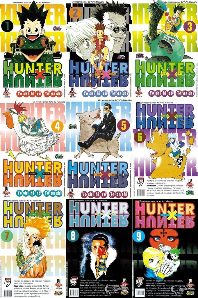 Pack Hunter X Hunter 32 Edicoes Vol 1 A 32