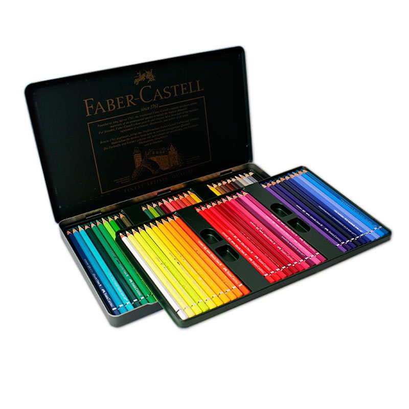 x kit material Faber Polychromos 60 Lápis Castell cores x kit material Faber Polychromos 60 Lápis Castell cores