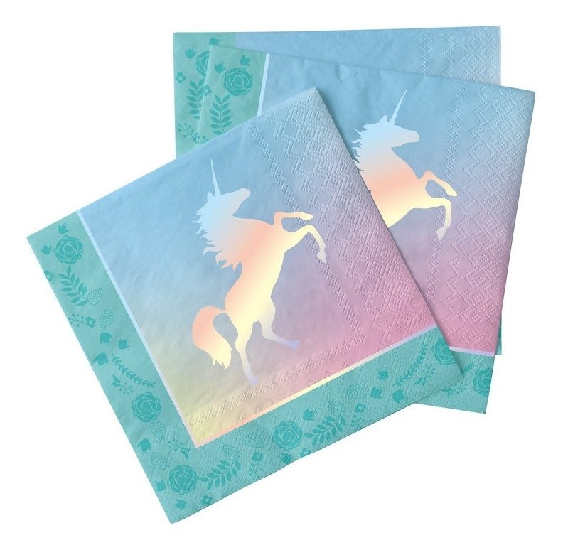 Servilleta Unicornio Iridiscente Comprar En Popyart