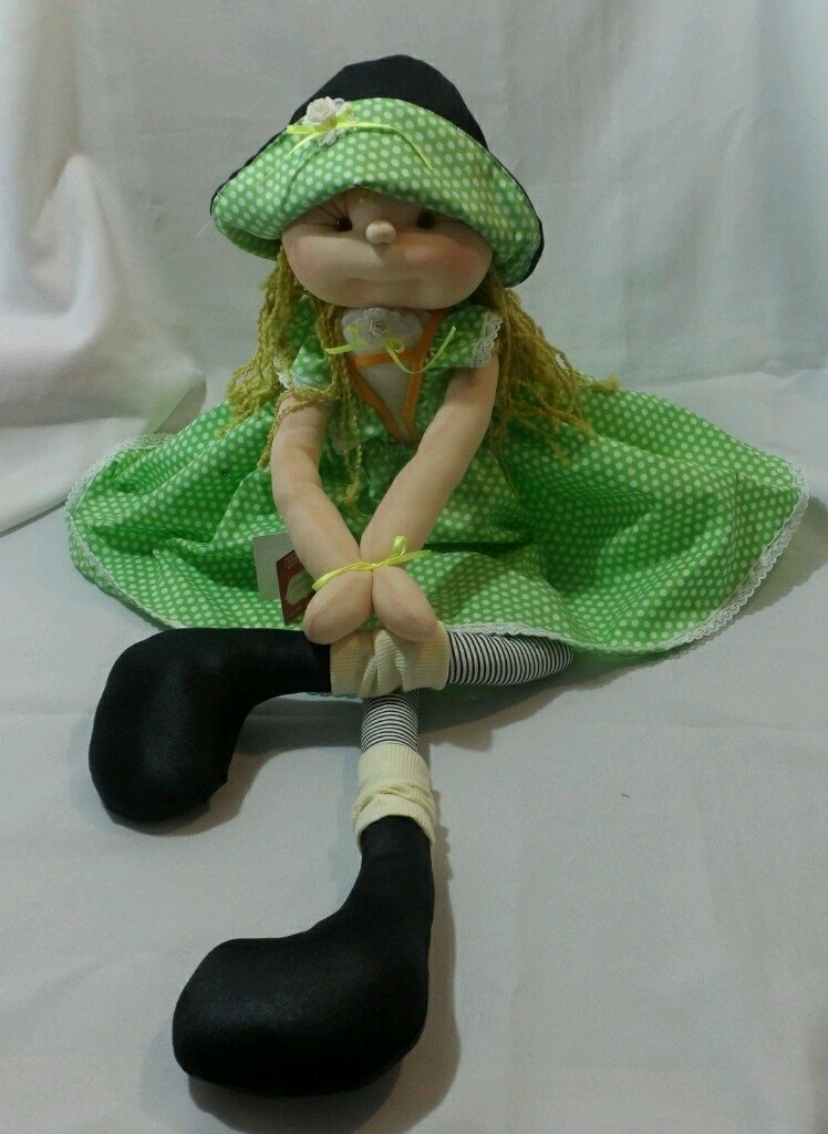 muñecas de tela patas largas