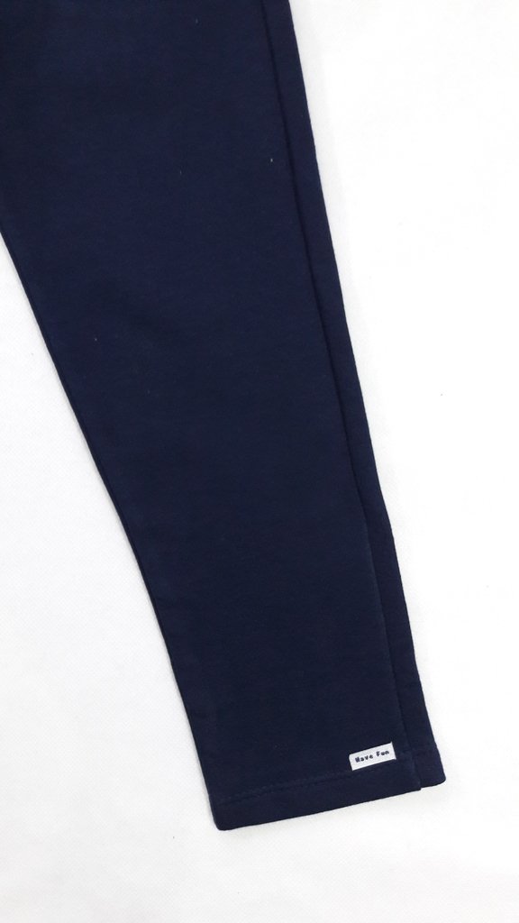 calça moletom azul marinho