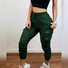 calça jogger feminina army
