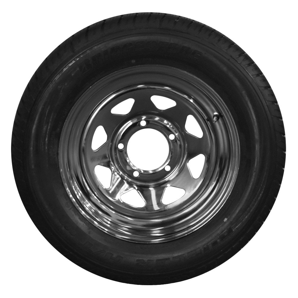 Kit 4 Llantas Bronco Cromadas R16x6 Nuevas Neumáticos 23560 R 16 Bridgestone
