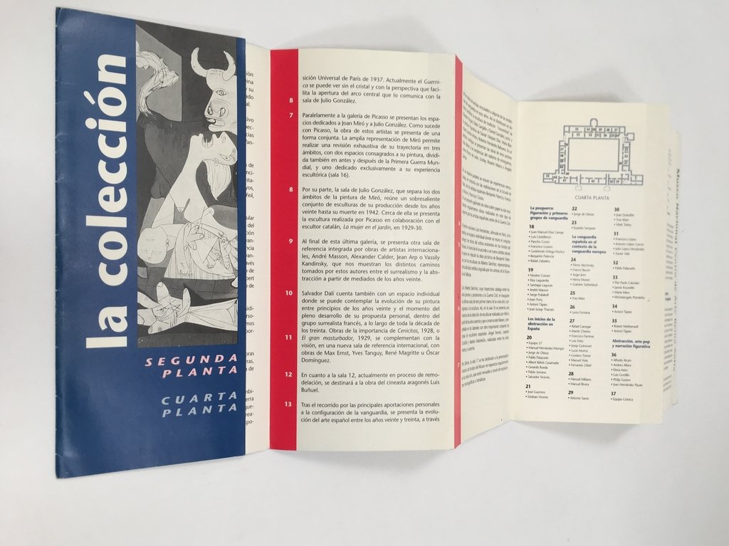 LA COLECCIÓN (FOLLETO) MUSEO NAC CENTRO DE ARTE REINA SOFÍA (USADO) LA COLECCIÓN (FOLLETO) MUSEO NAC CENTRO DE ARTE REINA SOFÍA (USADO)