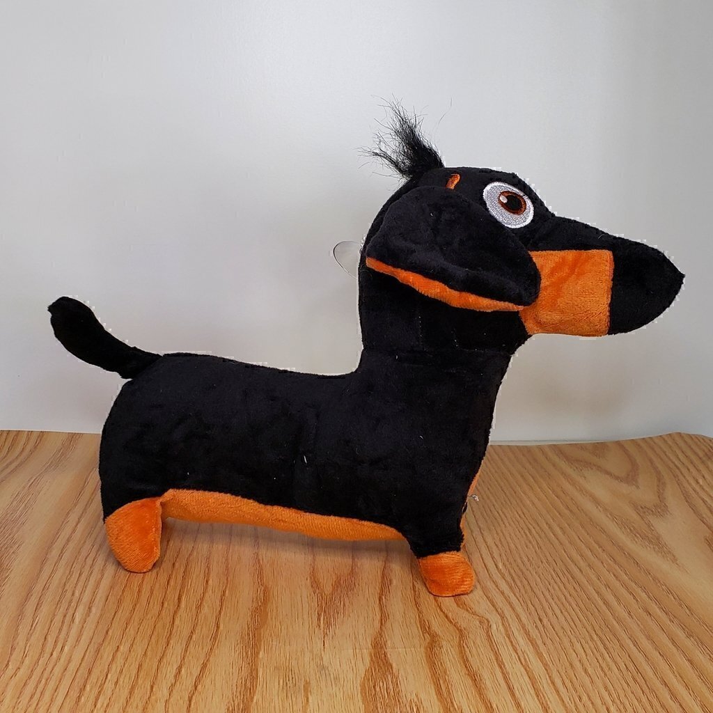 peluche salchicha