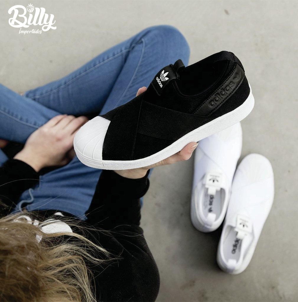 tenis adidas slip on superstar unisex original importado