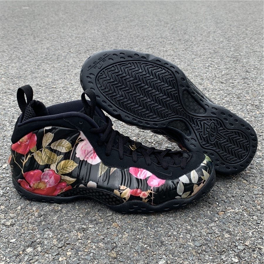 floral nike foamposite