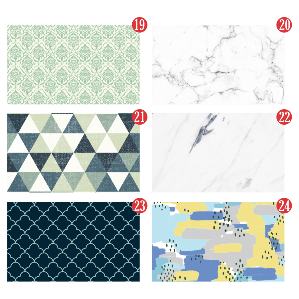 Vinilos Decorativos Estampados para alacenas y muebles