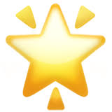 emojis de estrella brillante