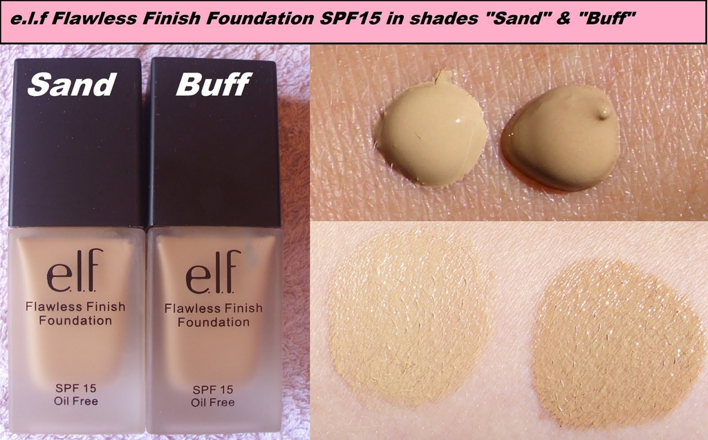 Elf Base Flawless sand Acabado Natural Tono medio oil free