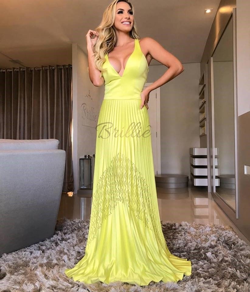 vestido amarelo comprar