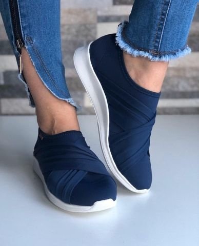 tenis arezzo azul marinho