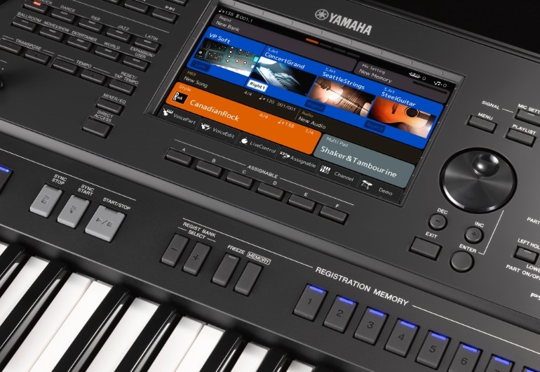Teclado Yamaha PSRSX700 Comprar en Tienda Musical