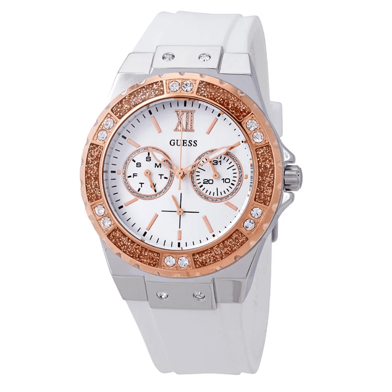RefW1053l2 Color Reloj Dama Guess De Blanco rCodBex