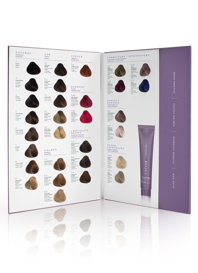 Carta Color 30 tonos Caviar Color Complex Fidelite