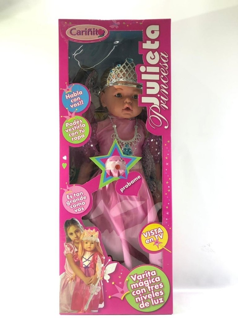 muñeca julieta grande que habla