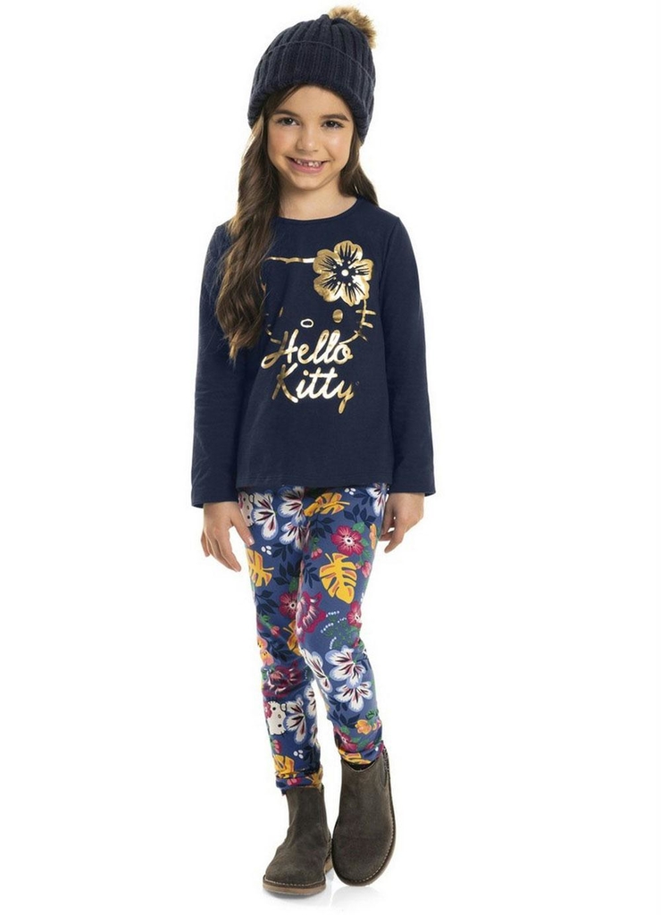 conjunto hello kitty inverno