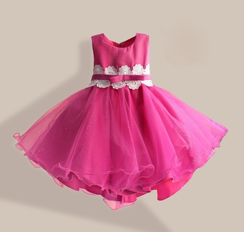vestido menina rosa