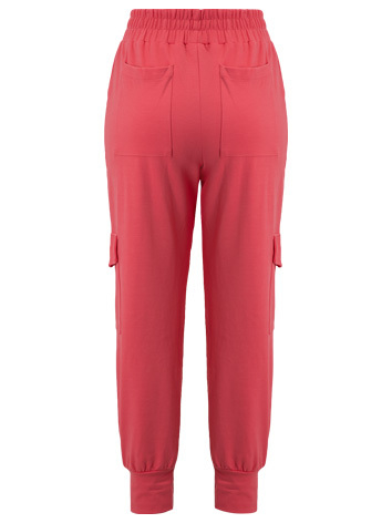 calça cargo rosa