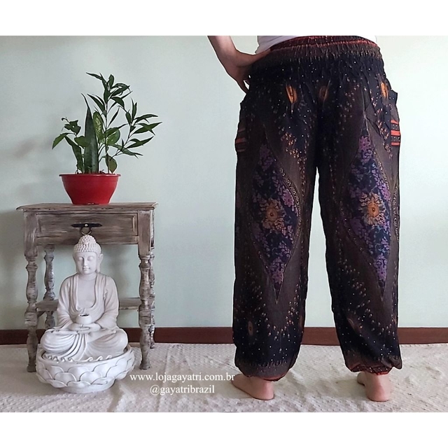 calça tailandesa feminina