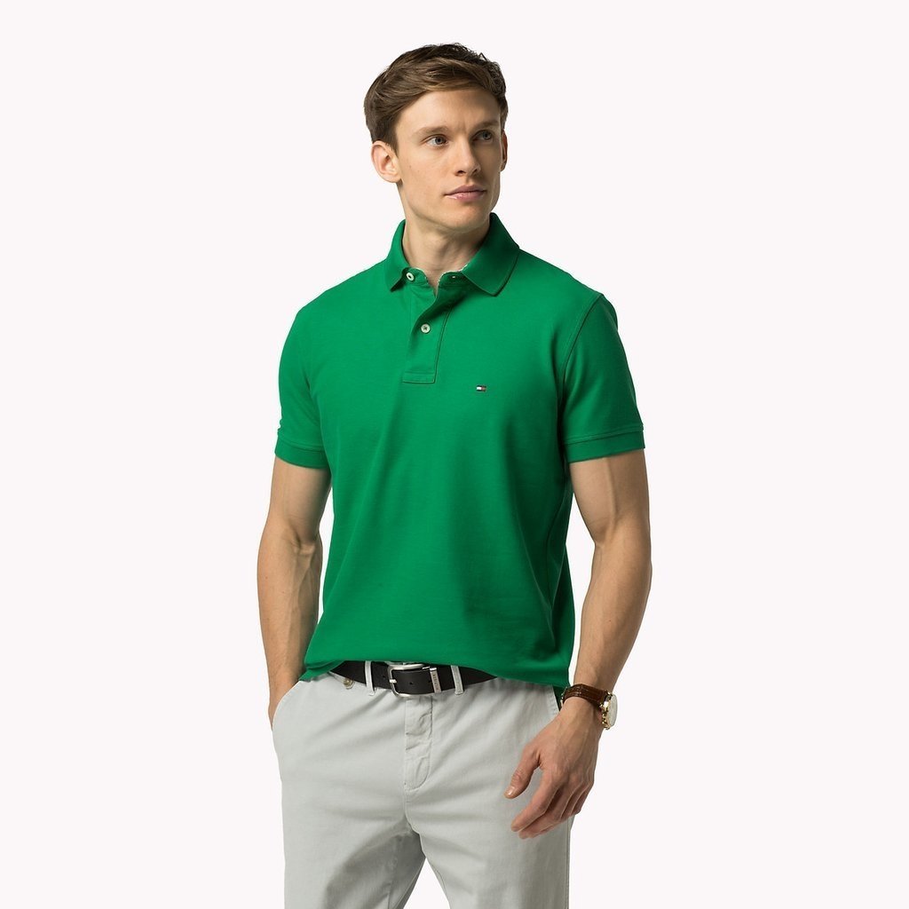 Polo Tommy Hilfiger Verde Classic Fit