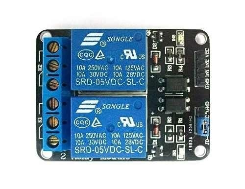 Modulo Arduino Rele 5v 2 Canais Mundo Eletronica