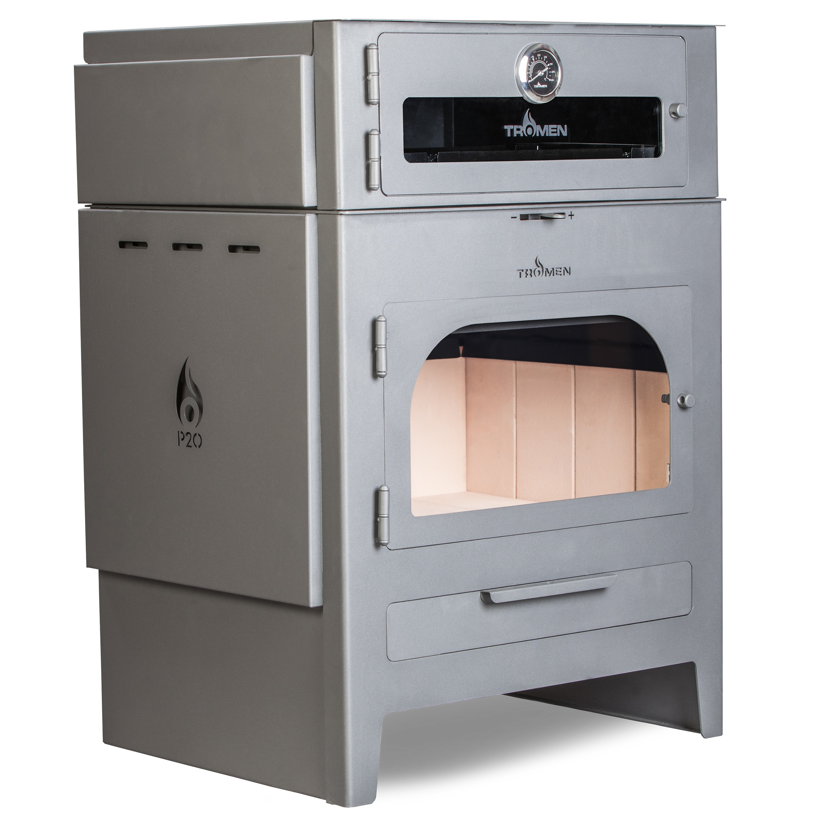Horno para salamandra PEHUEN P-20000 c/pirometro – TROMEN | New House –  Equipamientos de Baño y Cocina – Canning – Zona sur