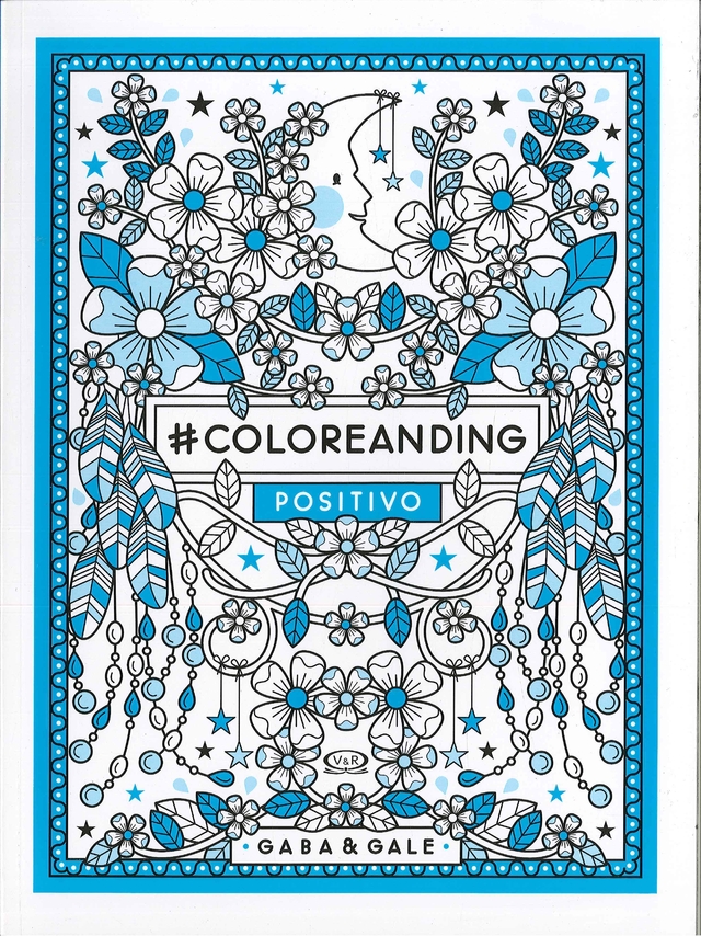 Libro para Colorear Coloreanding Positivo - kirashop